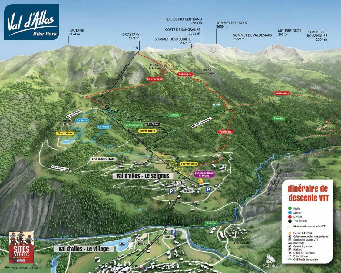 Studio Chaleureux A La Foux D'อัลโลส ภายนอก รูปภาพ